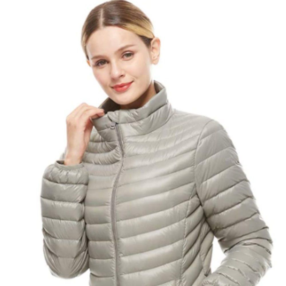 Universo Women's Jacket Lightweight Packable Puffer Down Coat Size XS - NEW